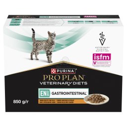Purina Pro Plan Veterinary Diets Feline EN Intestinal nedves macskaeledel csirkével 10 x 85