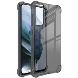 IMAK Szilikon védőburkolat + fólia Samsung Galaxy S21 FE 5G fekete