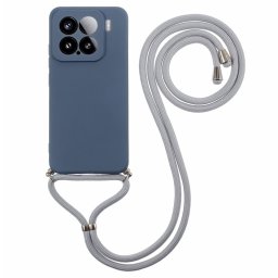 ROPE Kötéllel ellátott tok Xiaomi 15 kék-szürke