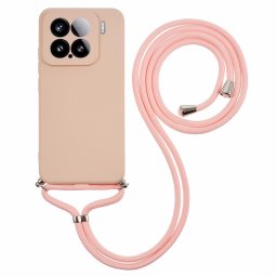 ROPE Tok Xiaomi 15 készülékhez, zsinórral, rózsaszín