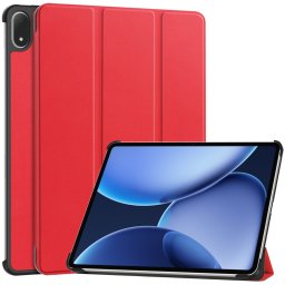 LEATHER Lehúzható tok OnePlus Pad 3 készülékhez, piros