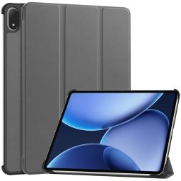 LEATHER Flip tok OnePlus Pad 3 készülékhez, szürke