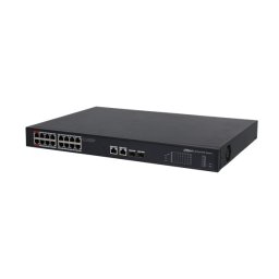 Dahua switch PoE - PFS3220-16GT-240 (16x 1Gbps at/af PoE + 2x 1Gbps + 2x SFP, 240W)