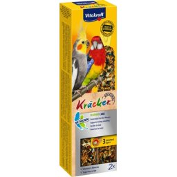 Vitakraft Kracker Feather Care vedlést segítő dupla rúd tollváltó nimfapapagájoknak (2 x 30 g) 60gr