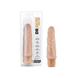 Dr. Skin Vibe No.3. - élethű vibrátor (natúr)