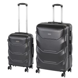 TraveLux Max VI gurulós bőrönd szett fekete