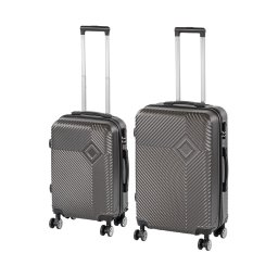 TraveLux Pro IX gurulós bőrönd szett szürke