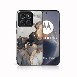 MY ART Védőtok Motorola Edge 60 / Edge 60 Fusion GREY MARBLE (140) telefonhoz
