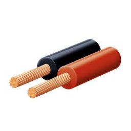 vezeték kábel 2 x 1,5mm piros fekete