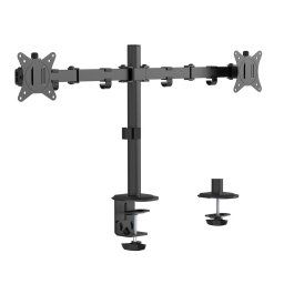 Asztali monitor tartó 2 karos 32" fekete Gembird (MA-D2-01)