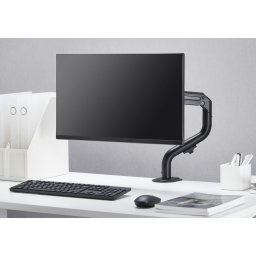 Asztali monitor tartó gázrugós ergonómikus 32" fekete Gembird (MA-DA1-02)