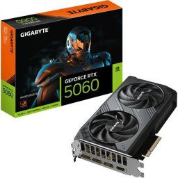 GeForce RTX 5060 8GB Gigabyte Windforce GV-N5060WF2-8GD videokartya