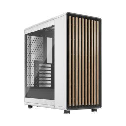 Fractal Design North Chalk White TG Clear Tint/Midi Tower/Transpar./Fehér