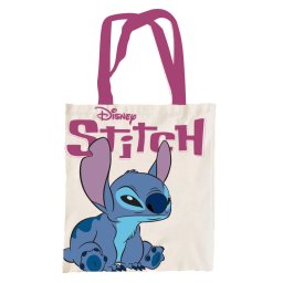 Disney Lilo és Stitch, A csillagkutya Cosmic Cutie vászontáska, bevásárlótáska 44 cm