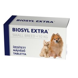 Biosyl Extra Small Breed ízesített májvédő tabletta 30db
