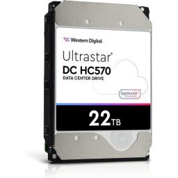 WD Ultrastar® HDD 22TB (WUH722222ALE6L4) DC HC570 3,5 hüvelyk 26,1MM 512MB 7200RPM SATA ULTRA 512E SE NP3