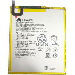 Huawei MediaPad M5 8.4 / M3 8.4 / T3 10.0 / T5 10 (10.1) / MatePad T10 (9.7) / T10s (10.1), Akkumulátor, 5100 mAh, Li-Ion Polymer, gyári