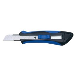 WEDO Univerzális kés, 18 mm, WEDO "Soft-cut", kék/fekete