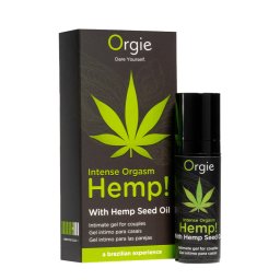 Orgie - Intense Orgasm Hemp! uniszex stimuláló gél kendermagolajjal (15 ml)