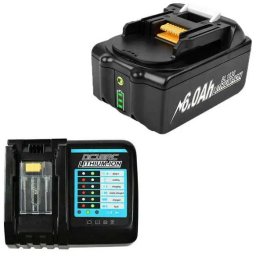1db Makita Kompatibilis Akkumulátor 6ah 18v + 1-es Töltő (5800)