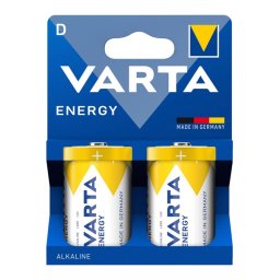 VARTA ENERGY tartós elem (D, LR20, 1.5V, alkáli) 2db/csomag