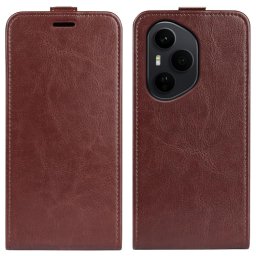 Felhajtható tok Honor 400 Pro 5G készülékhez, barna