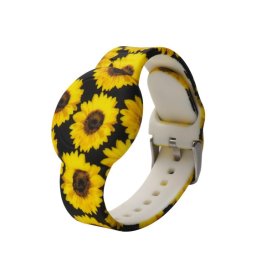 ART Szilikon szíj Apple AirTag SUNFLOWER készülékhez