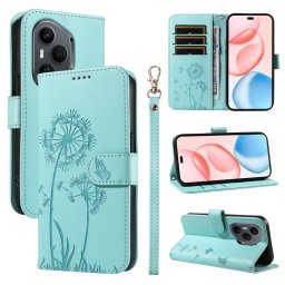 ART DANDELION Pénztárca tok Honor 400 Pro 5G menta színű