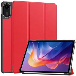 LEATHER Piros flip tok Xiaomi Redmi Pad 2-höz