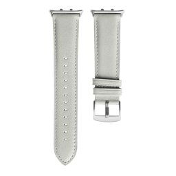 LEATHER Bőr szíj Honor Watch 5 fehér órához