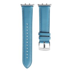 LEATHER Bőr szíj Honor Watch 5 kékhez
