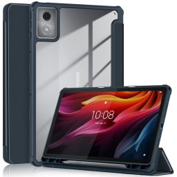 CRYSTAL Felhajtható tok Lenovo Tab K11 Plus kék