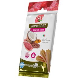 N&D Quinoa Skin & Coat Duck + Dental Treat, Medium & Maxi (7 db rágórúd) 100gr