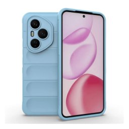 Szilikon telefonvédő (ütésállóság, kameravédő, 3D) VILÁGOSKÉK Honor 400 Pro