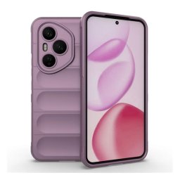 Szilikon telefonvédő (ütésállóság, kameravédő, 3D) LILA Honor 400 Pro