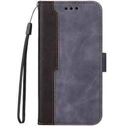 Xiaomi Redmi K70 / K70 Pro / Poco F6 Pro, Oldalra nyíló tok, stand, kártyatartóval, kézpánttal, Wooze Colour Wallet, szürke