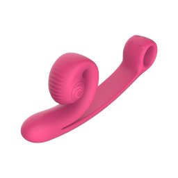 Snail Vibe Curve - 2in1 csikló vibrátor (pink)