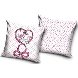 Disney Marie Ribbon párnahuzat 40x40 cm Velúr