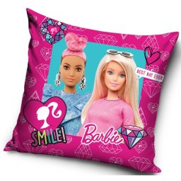 Barbie Smile párnahuzat 40x40 cm Velúr