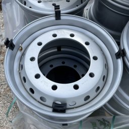 Jantsa 11.75 X 22.5 6/161/205, A2, ET 0, SILBER RAL9006, VS H 6250/5200 KG - 40/80 KM/H, 117647