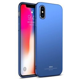 MSVII Ultravékony burkolat Apple iPhone X / XS kék