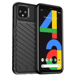 THUNDER Védőburkolat Google Pixel 4 fekete