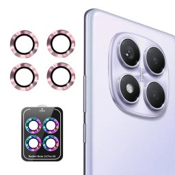 ENKAY ALU Kameraüveg Xiaomi Redmi Note 14 Pro PINK