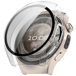 PC FULL COVER Műanyag védőtok üveggel Huawei Watch 5 46mm átlátszó