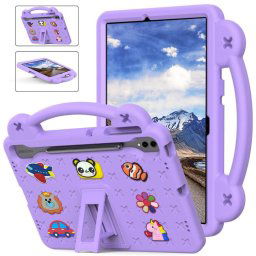 FANY Gyerek tablet tok Samsung Galaxy Tab S10 FE+ lila színben