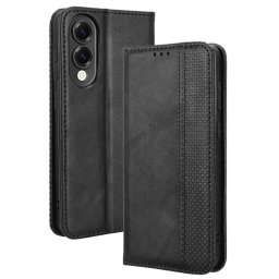 BUSINESS Pénztárca tok Samsung Galaxy S25 Edge fekete