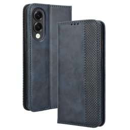 BUSINESS Pénztárca tok Samsung Galaxy S25 Edge kék színben