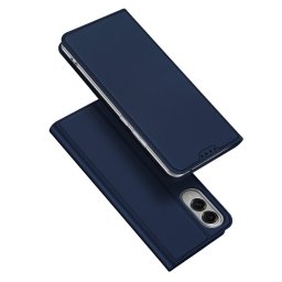 DUX Felhajtható tok Samsung Galaxy S25 Edge telefonhoz, kék
