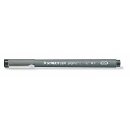 STAEDTLER Tusfilc, 0,1 mm, STAEDTLER "Pigment Liner 308", fekete