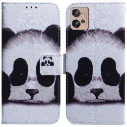 ART pénztárca borító Motorola Moto G32 PANDA